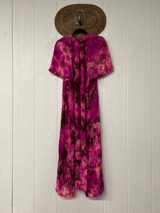Crepe Sari Summer Woodstock Duster 0626 189