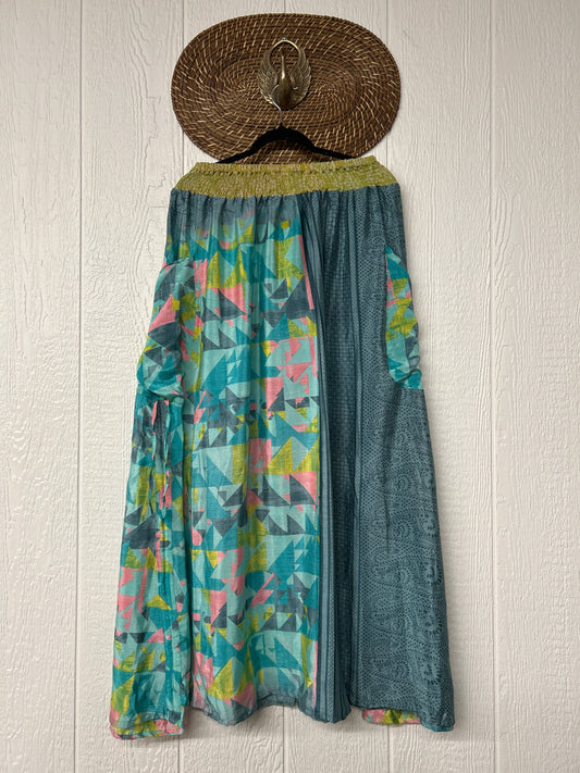 Rasgulla Sari Butterfly Cargo Skirt 0126 219