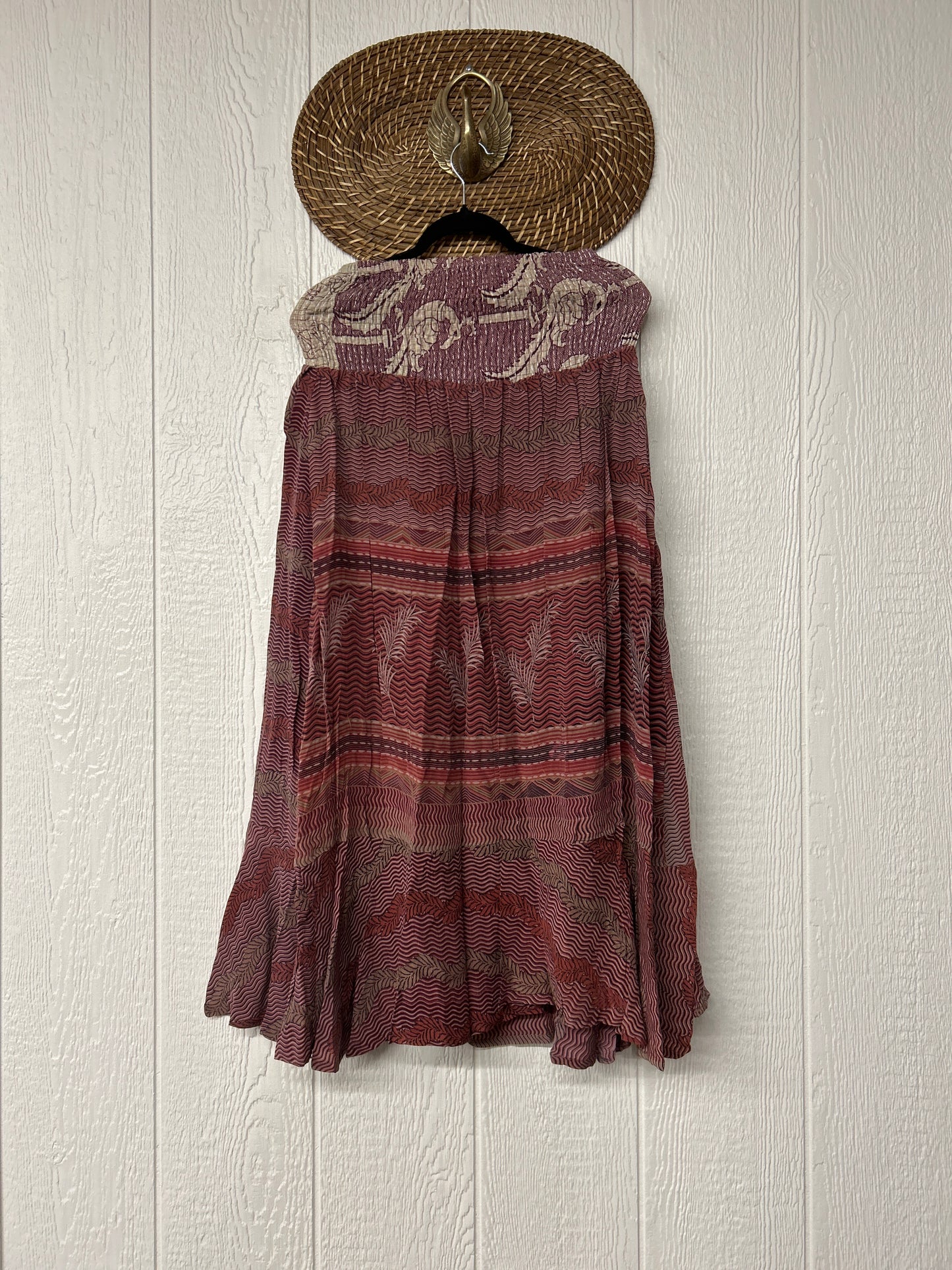 Crepe Sari Inner Peace Wrap Skirt 0626 071