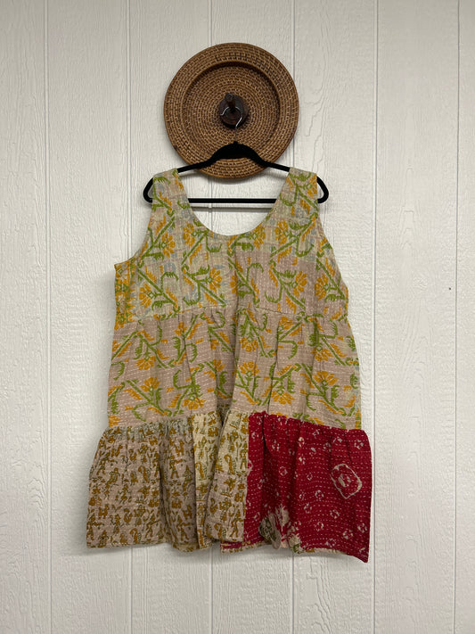 Kantha Meadow Mini Dress 0625 115