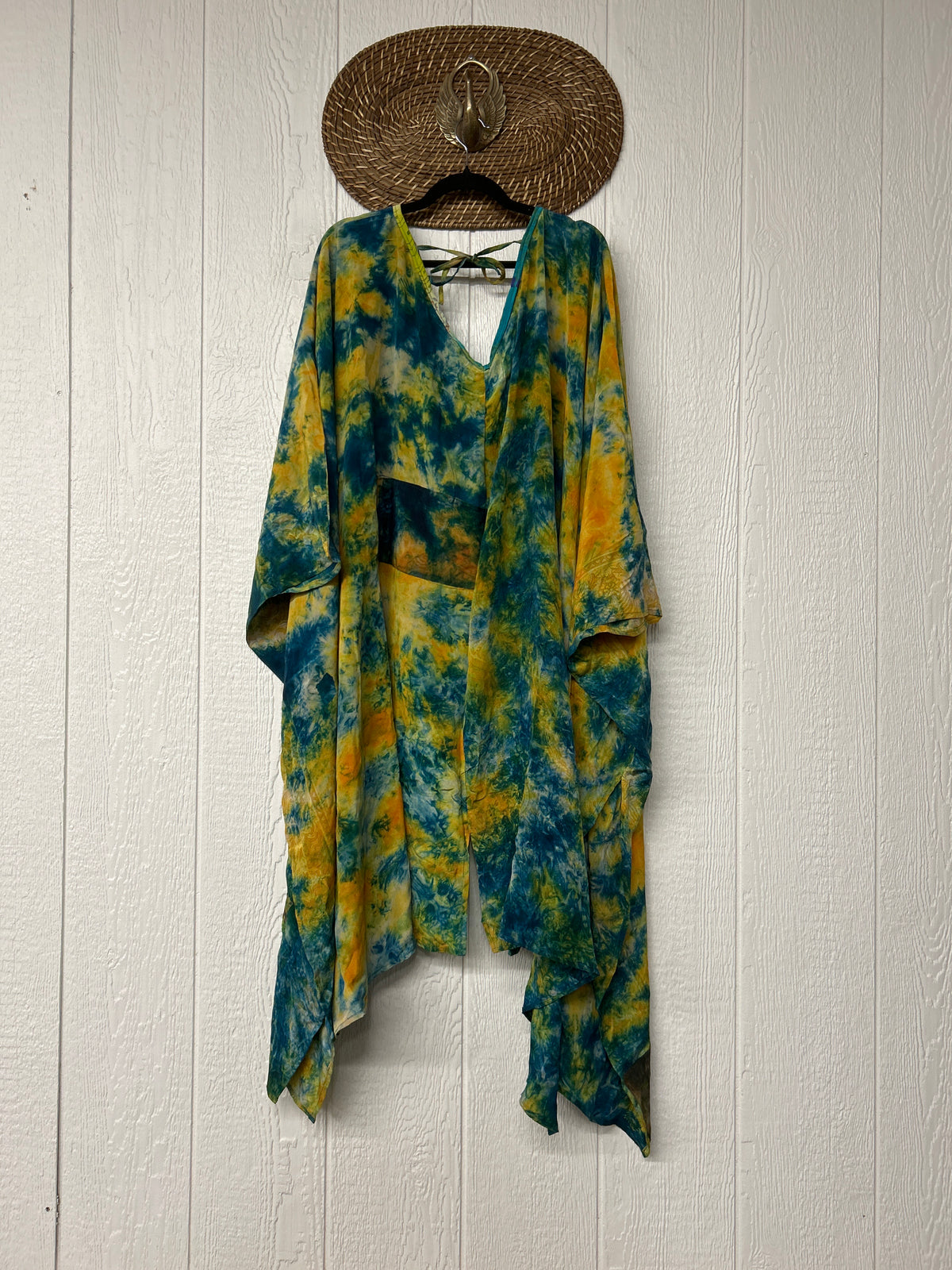 Crepe Sari Orchid Kimono 0626 103