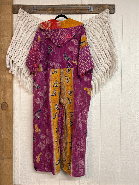 Kantha Zen Hoodie Jumpsuit 0925 194