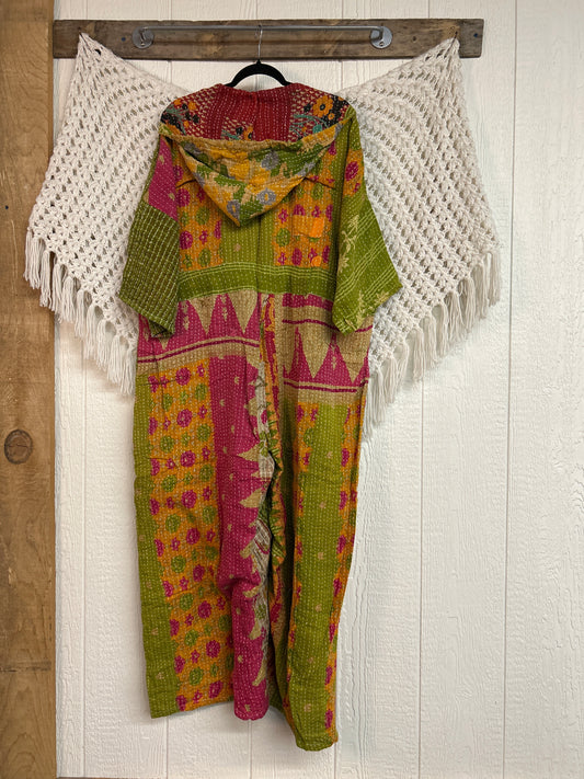 Kantha Zen Hoodie Jumpsuit 0925 260