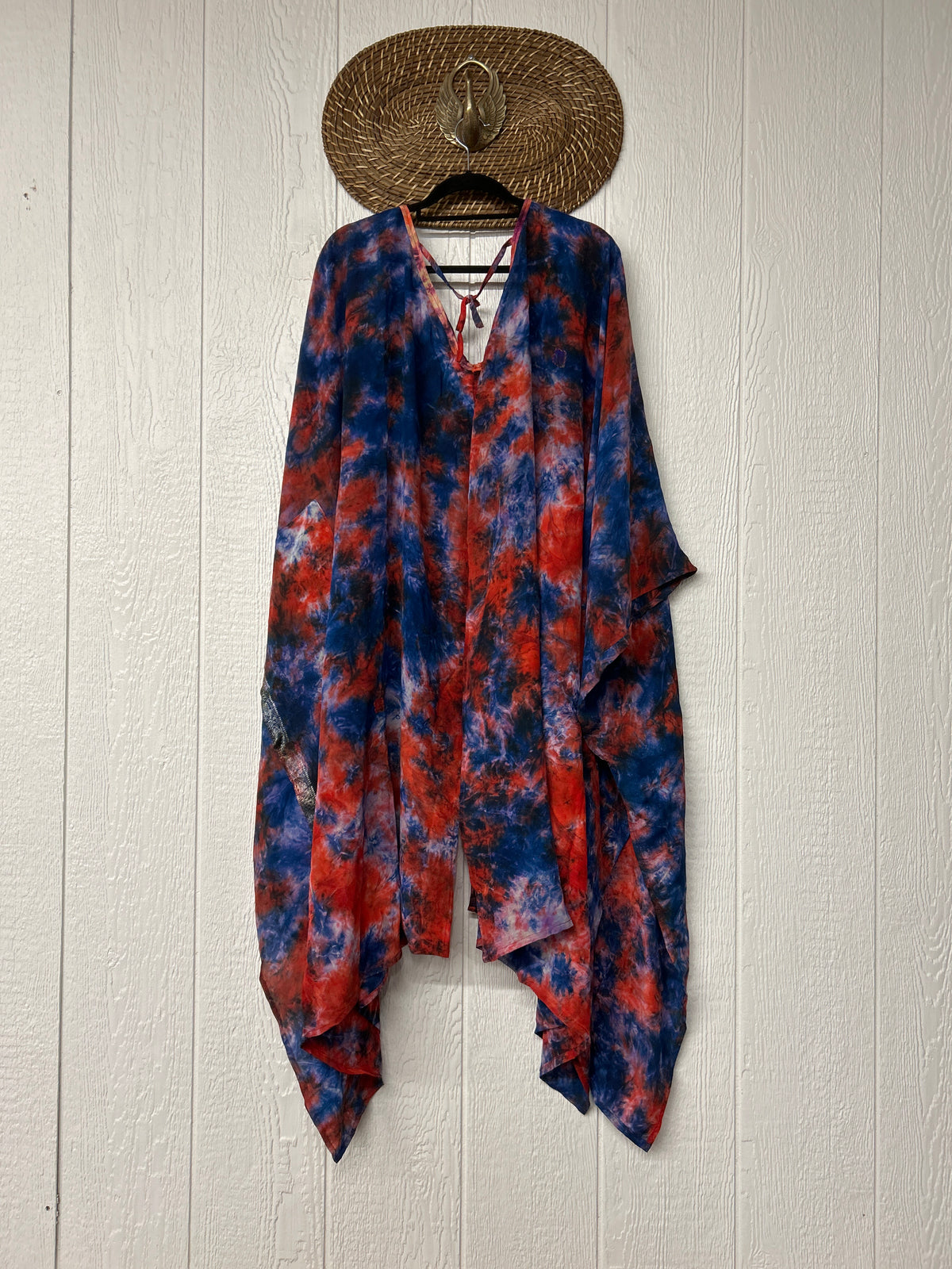 Crepe Sari Orchid Kimono 0626 117