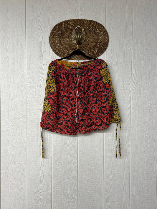 Kantha Butterfly Shorts 0425 257