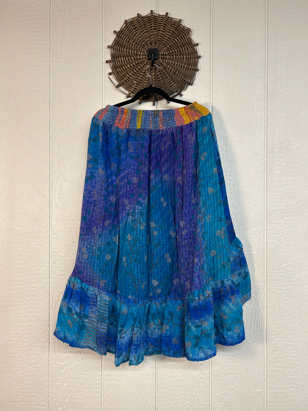 Crepe Sari Dahlia Skirt 1026 156