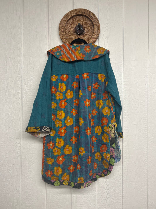 Fine Kantha Drifter Coat 1125 240