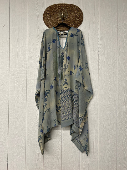 Crepe Sari Orchid Kimono 0626 021
