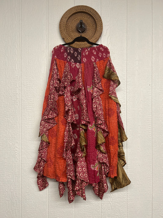Pareo Kantha Willow Maxi Skirt 0826 053