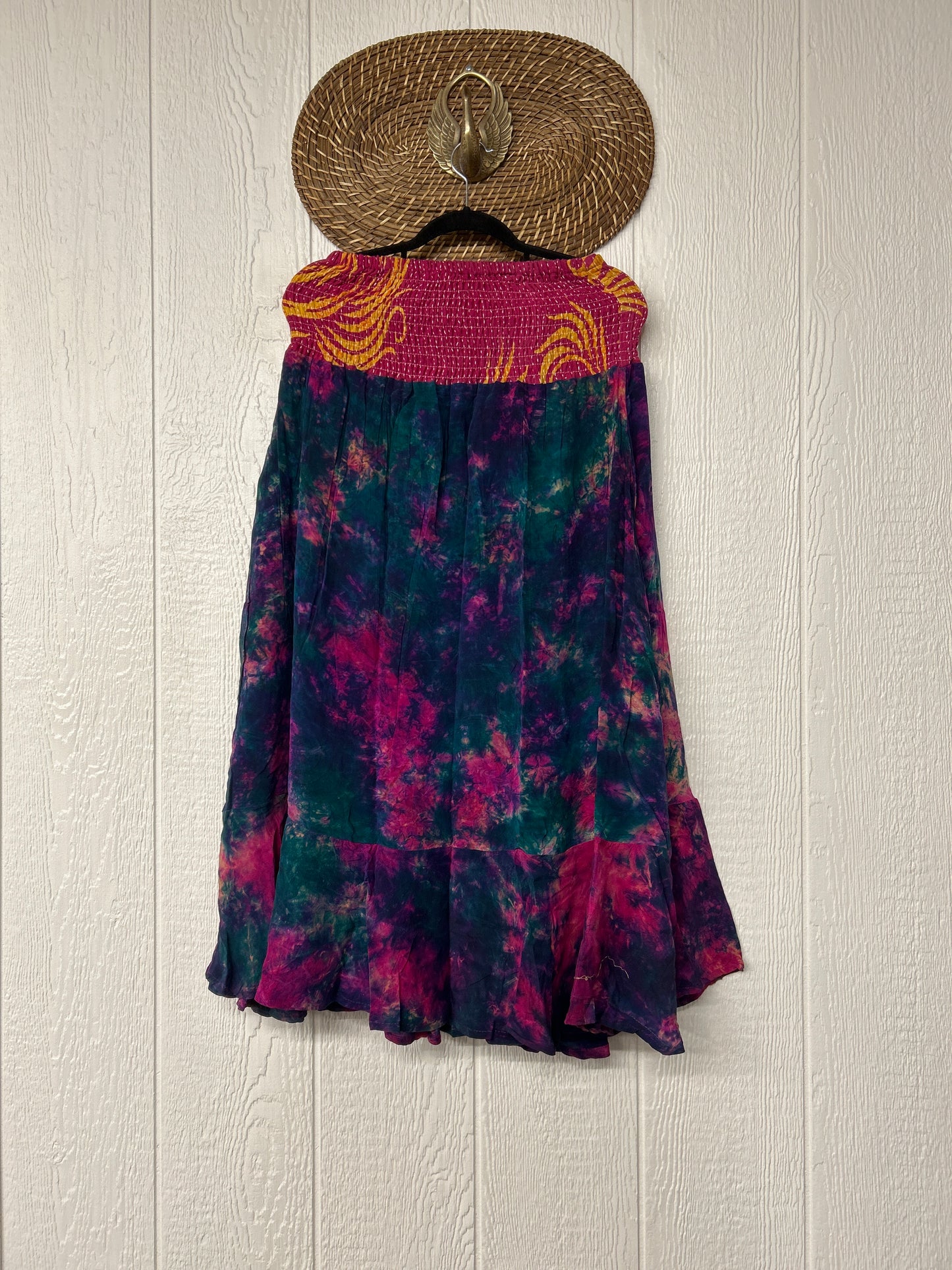 Crepe Sari Inner Peace Wrap Skirt 0626 089
