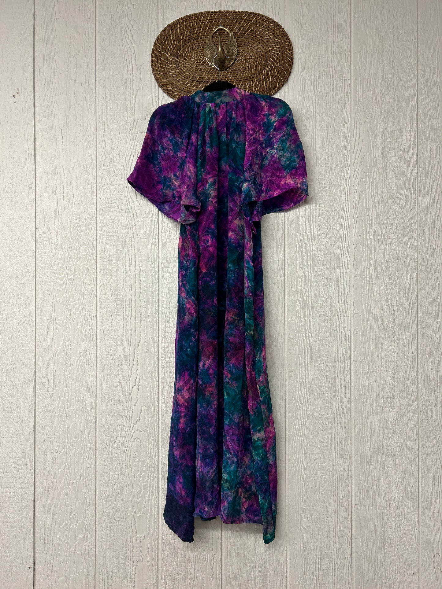 Crepe Sari Summer Woodstock Duster 0626 278