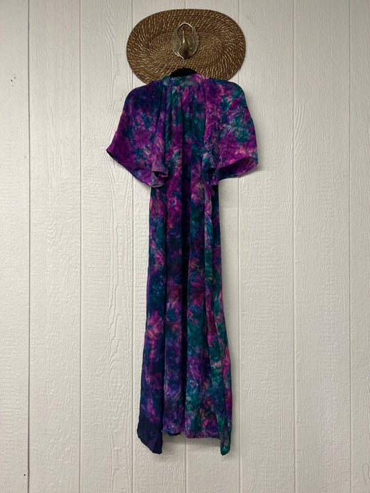 Crepe Sari Summer Woodstock Duster 0626 278