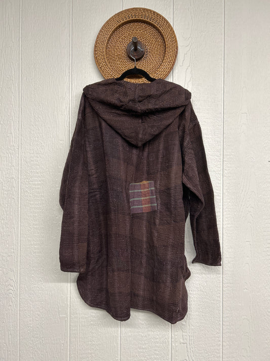 Aura Edit Fine Kantha Under The Stars Hoodie 1026 011