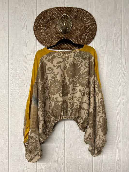Crepe Sari Luna Crop Top 0526 009
