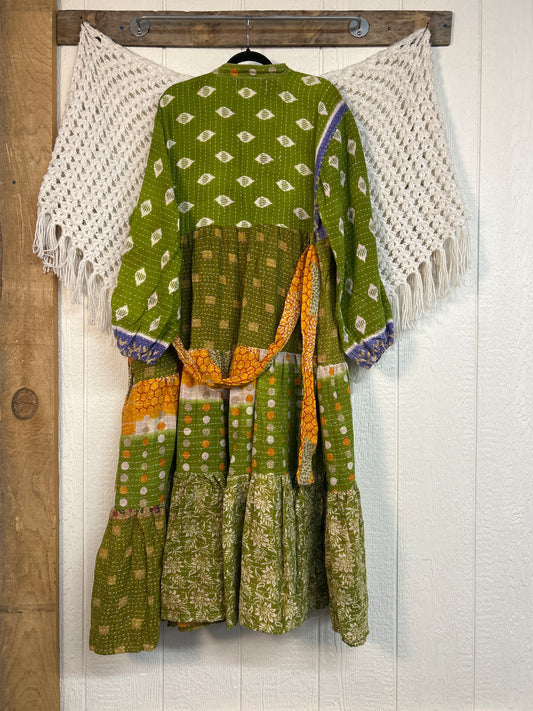 Pareo Kantha Luminous Maxi Dress 0126 220