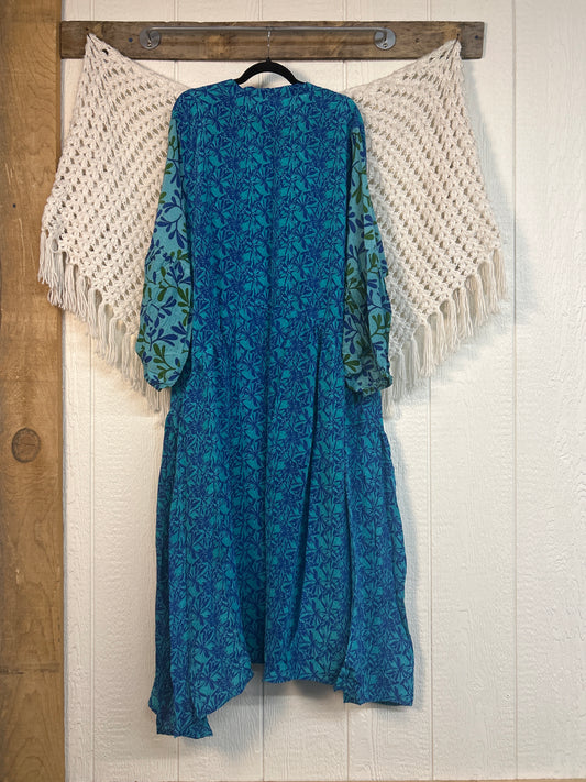 Crepe Sari Evermore Kimono 0326 010