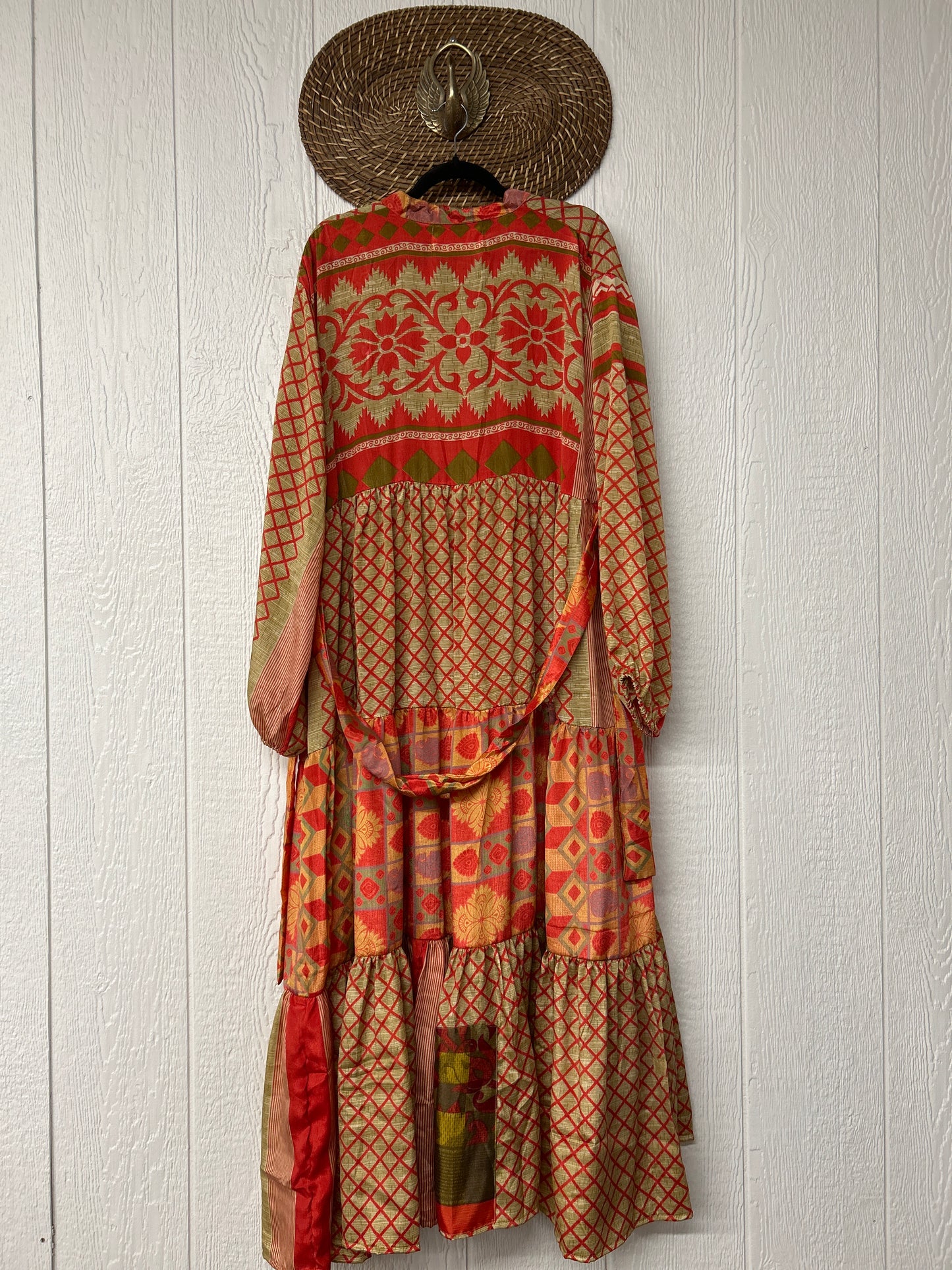 Rasgulla Sari Luminous Maxi Dress 0226 090