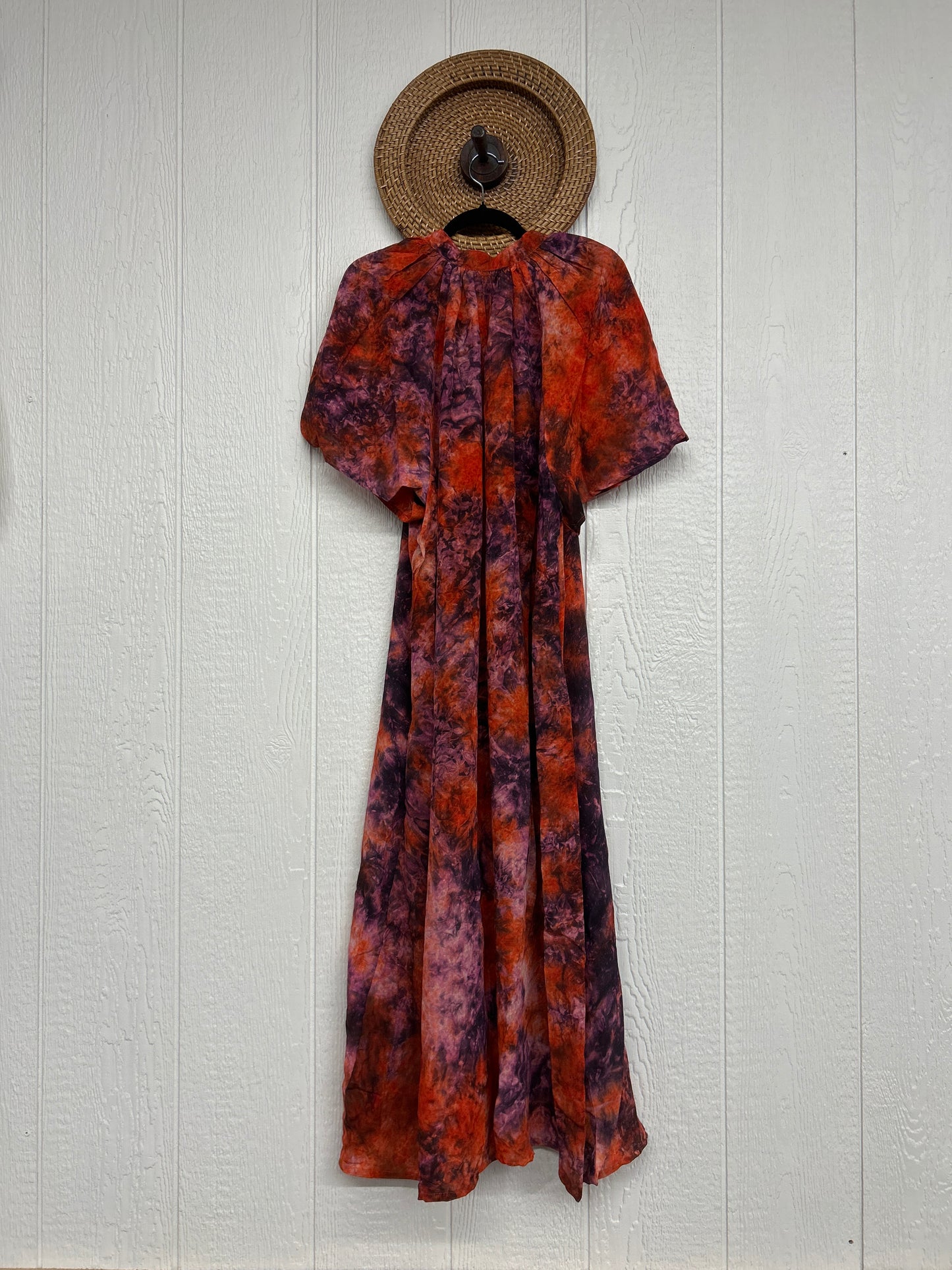 Crepe Sari Summer Woodstock Duster 0626 007