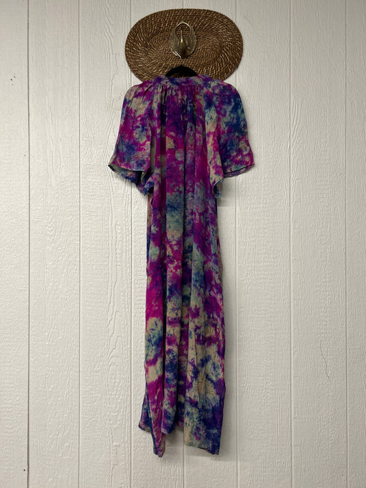 Crepe Sari Summer Woodstock Duster 0626 214