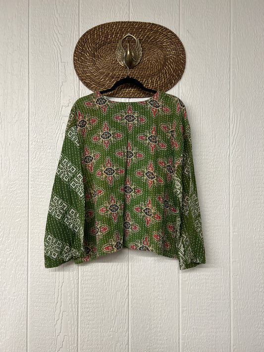 Pareo Kantha Wanderer Pocket Crop Top 0226 119