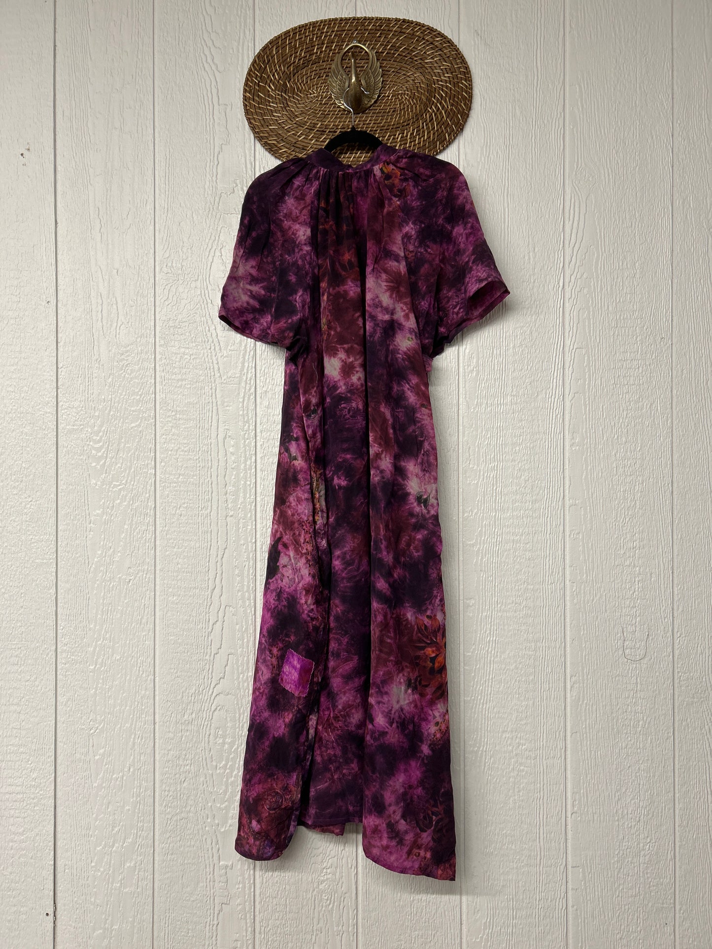 Crepe Sari Summer Woodstock Duster 0626 180