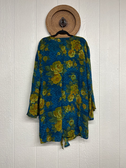 Crepe Sari Shortie Spellbound Kimono 0426 256
