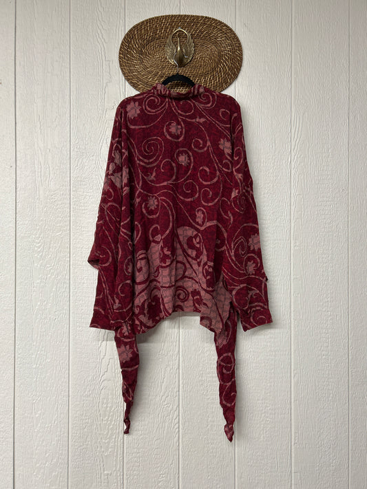 Crepe Sari Nirvana Button Down 1125 046