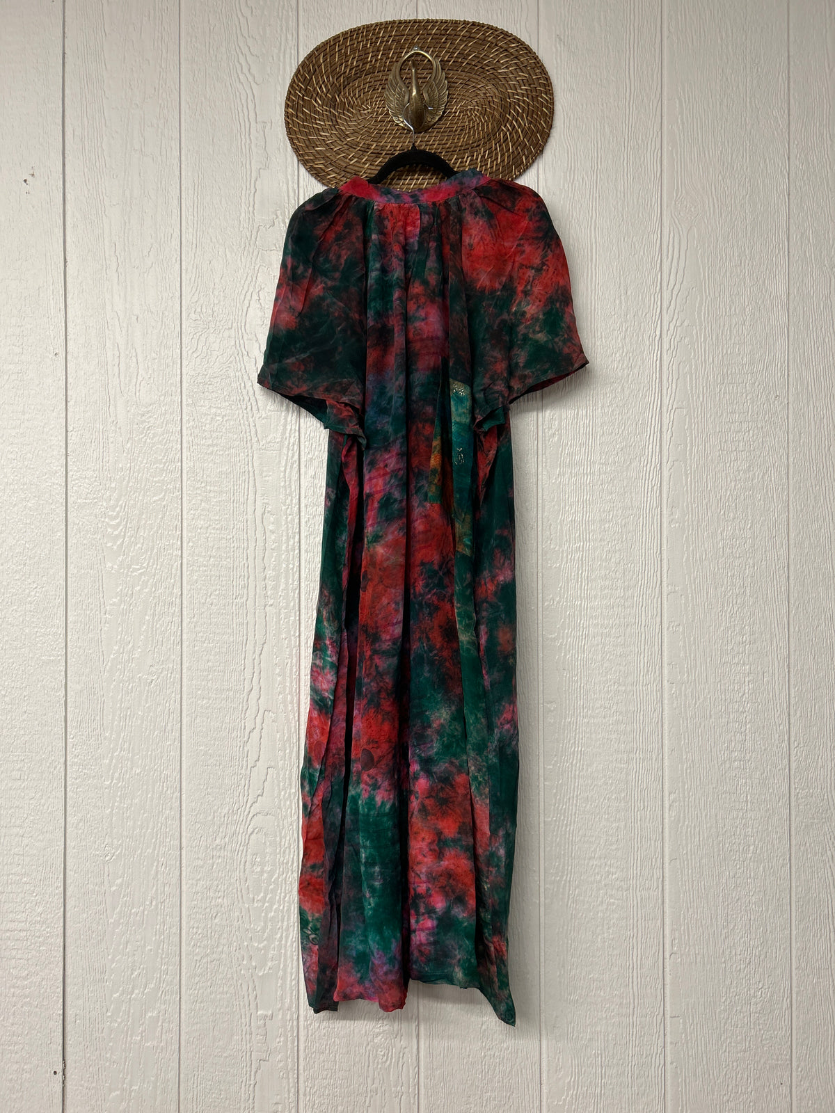 Crepe Sari Summer Woodstock Duster 0626 142