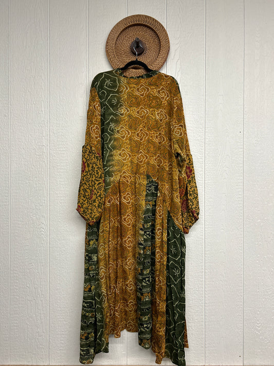 Crepe Sari Evermore Kimono 1026 084