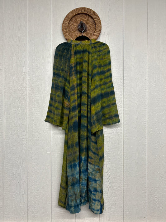 Crepe Sari Woodstock Duster Dress 0226 150