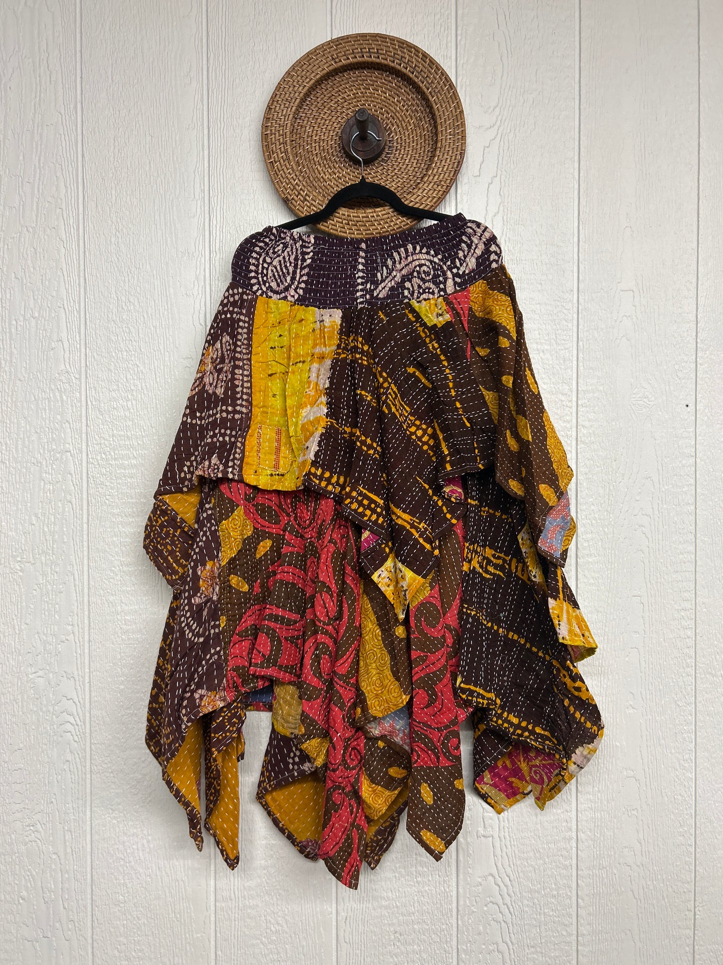 Pareo Kantha Pixie Skirt 0426 183