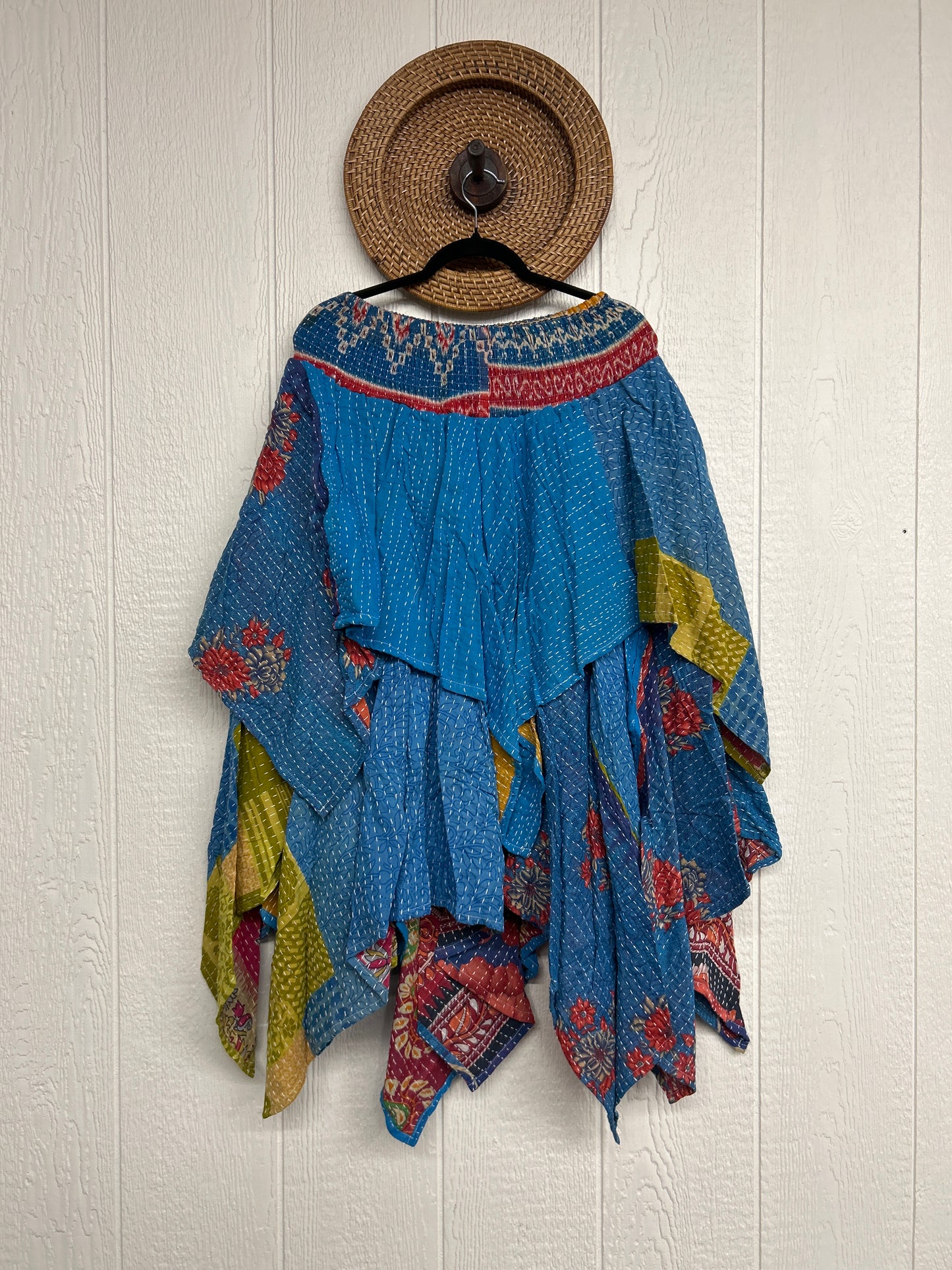 Pareo Kantha Pixie Skirt 0426 163