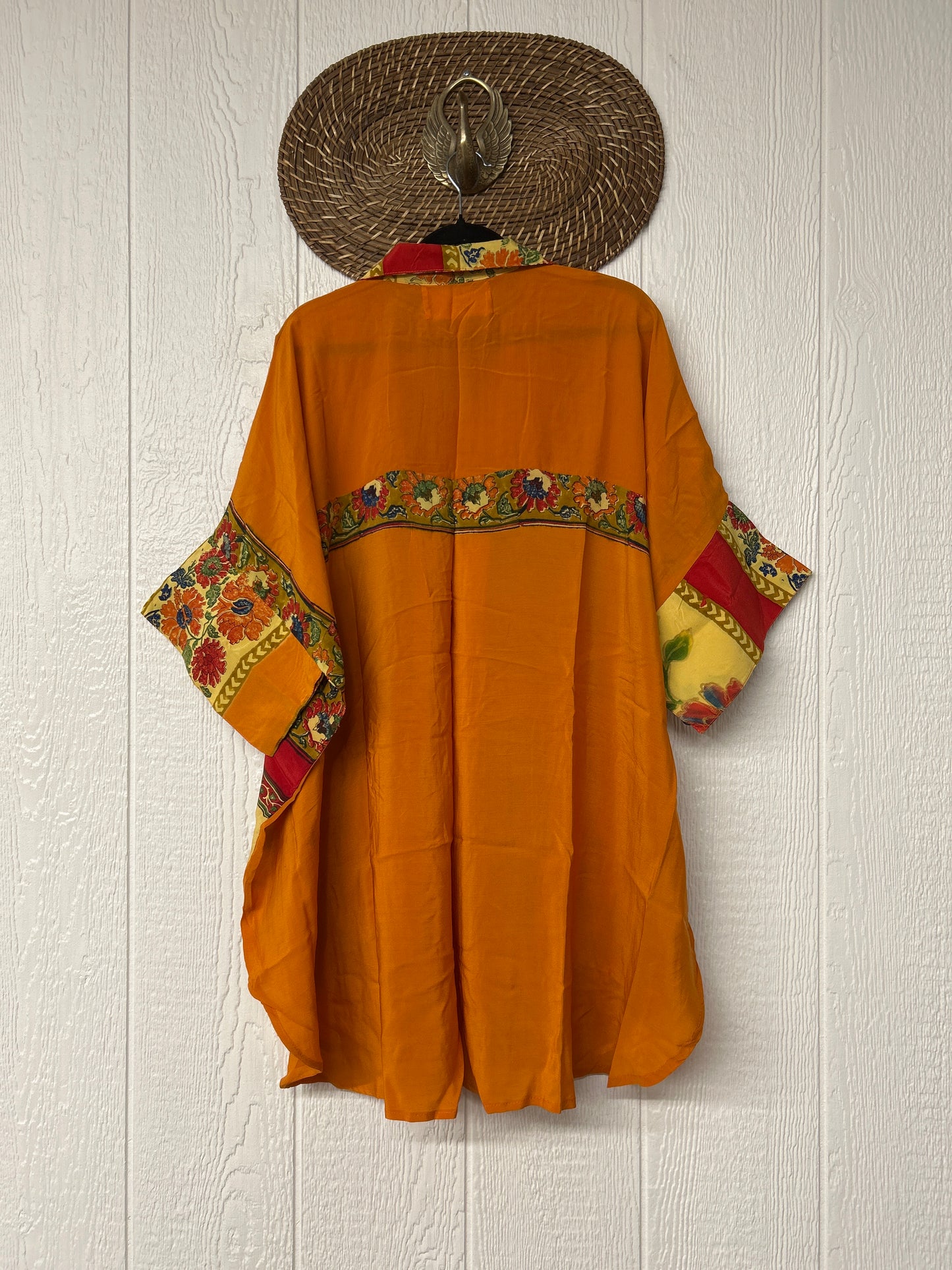 Crepe Sari Free To Be Button Down 0626 020