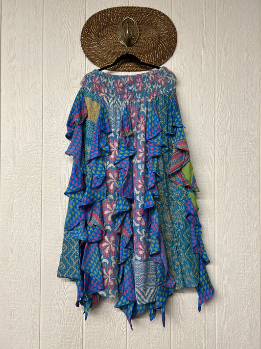 Pareo Kantha Willow Maxi Skirt 0826 149