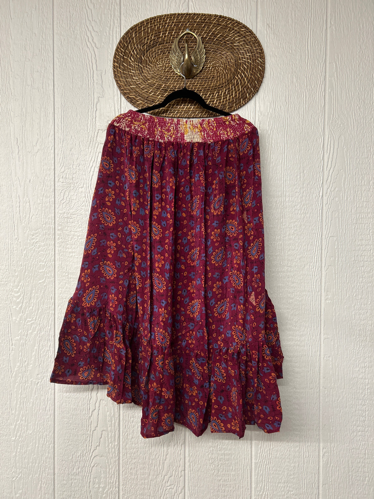 Crepe Sari Dahlia Skirt 1026 139