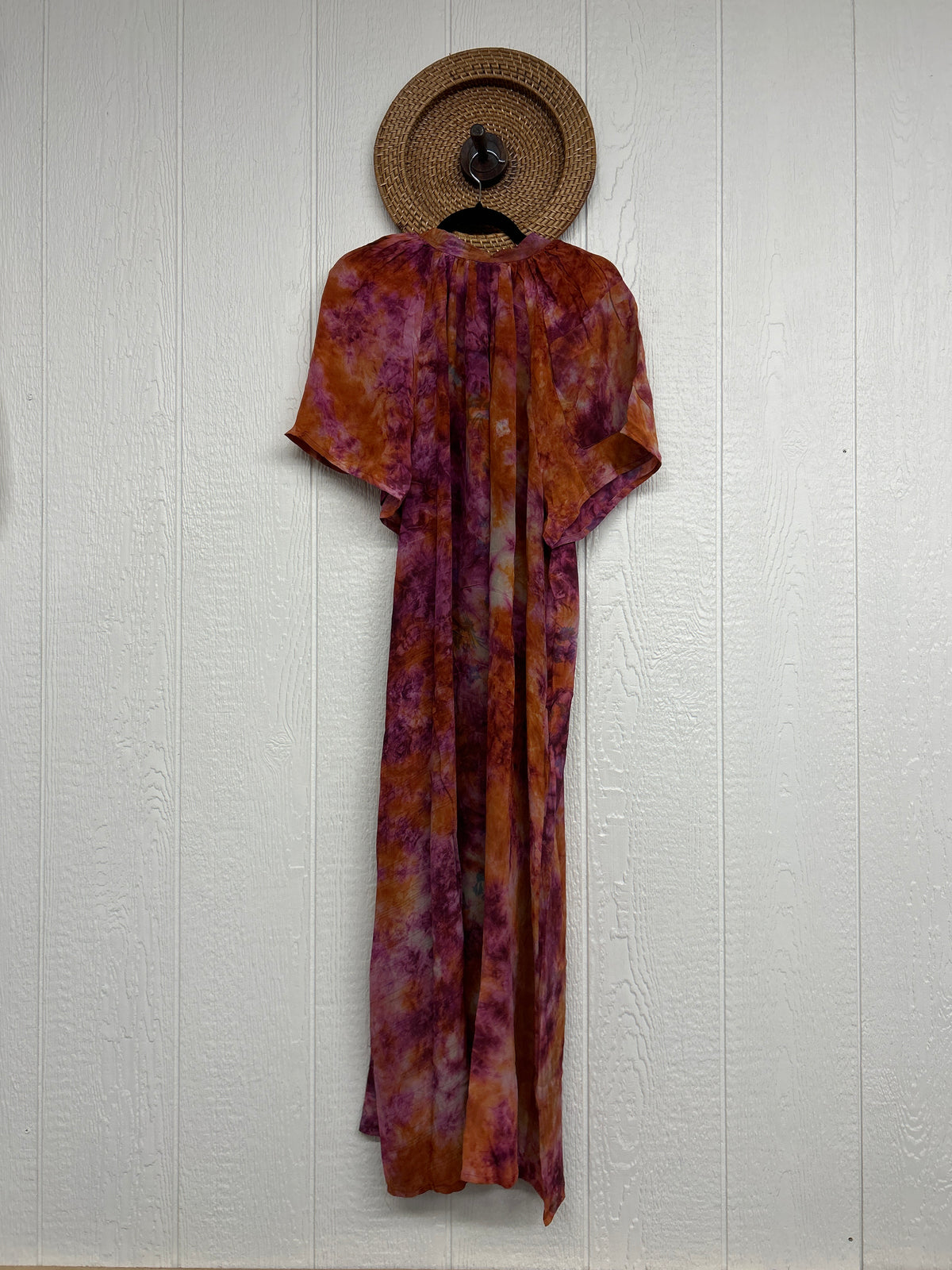 Crepe Sari Summer Woodstock Duster 0626 087