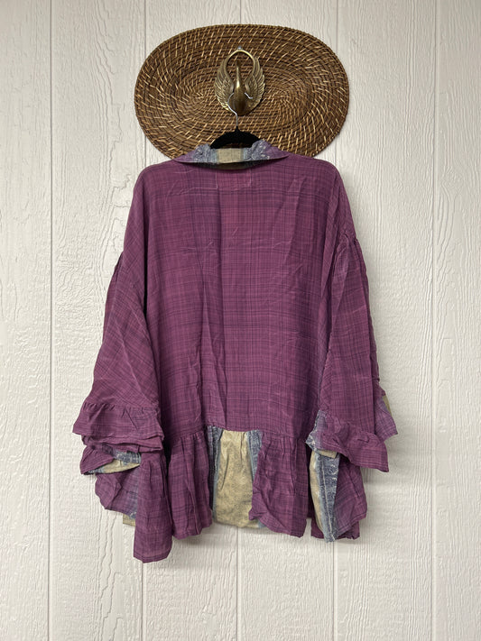 Crepe Sari Wild Rose Top 1026 158