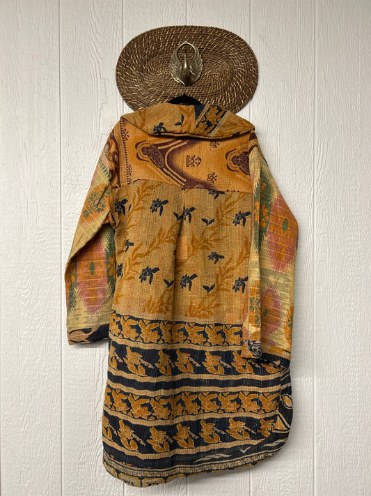 Fine Kantha Drifter Coat 1026 119