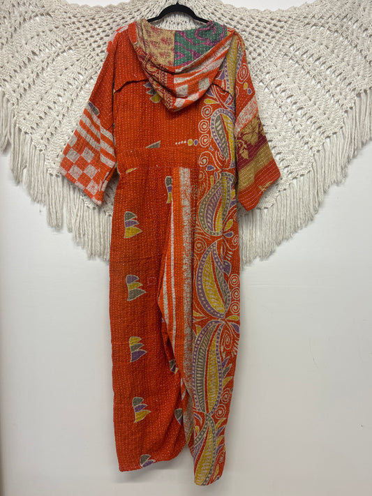 Kantha Zen Hoodie Jumpsuit - Retail