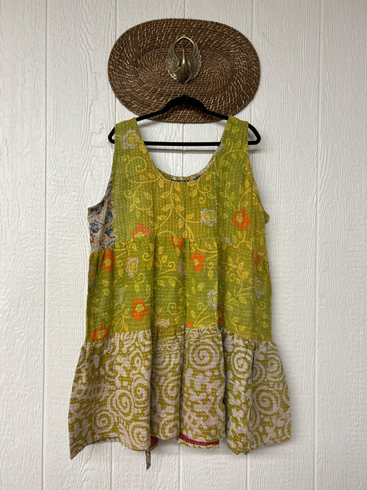 Kantha Meadow Mini Dress 0625 144