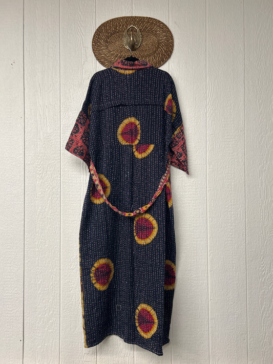 Pareo Kantha Gravity Duster Dress 0226 060