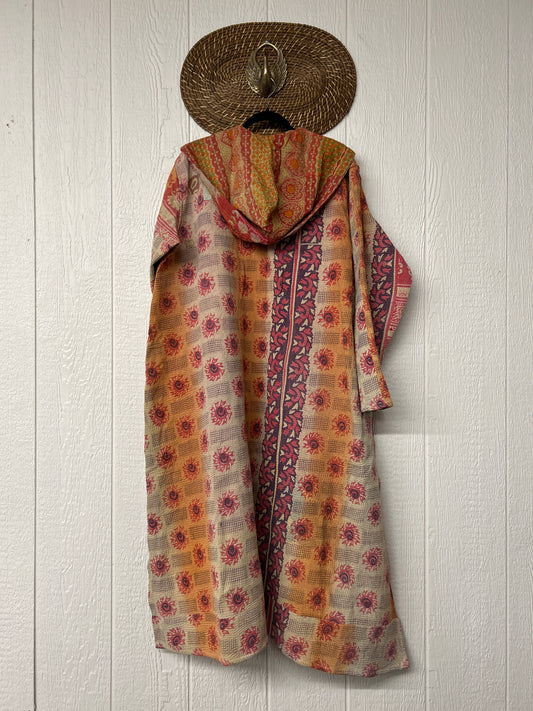 Fine Kantha Rising Sun Coat 1125 087