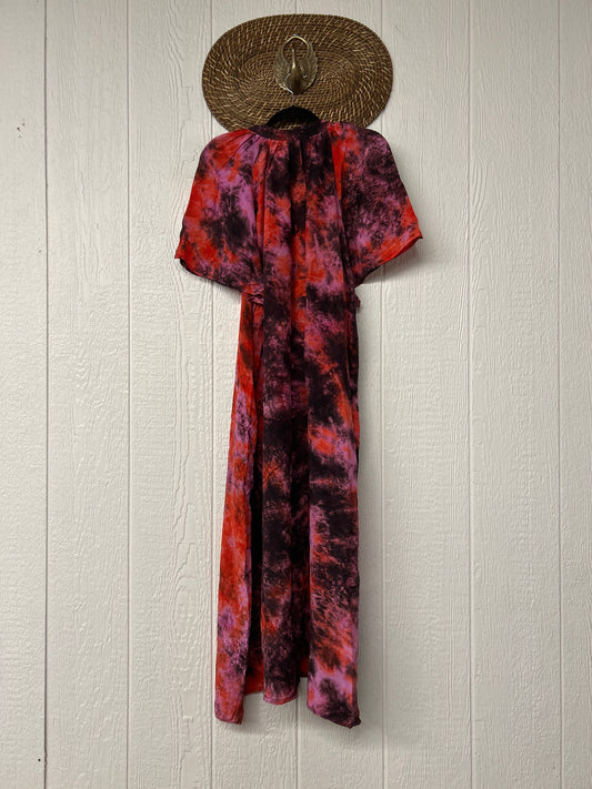 Crepe Sari Summer Woodstock Duster 0626 161