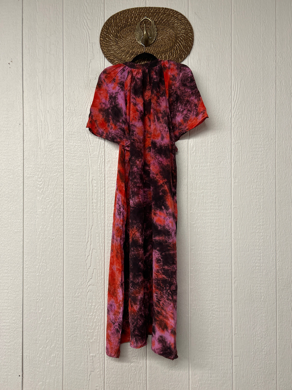 Crepe Sari Summer Woodstock Duster 0626 161