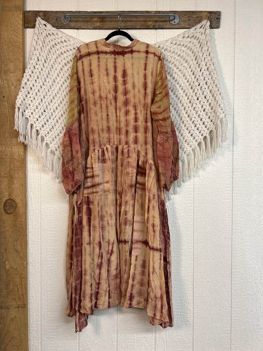 Crepe Sari Evermore Kimono 0126 243