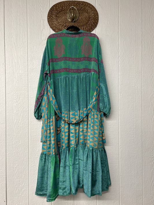 Rasgulla Sari Luminous Maxi Dress 0226 023