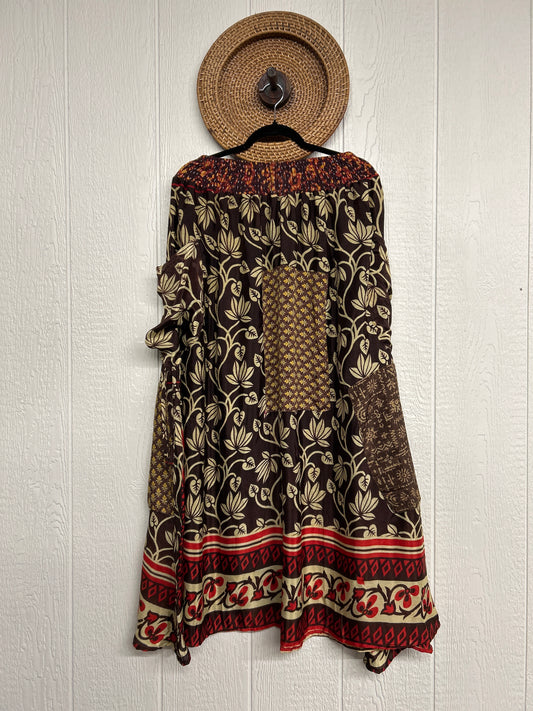 Rasgulla Sari Butterfly Cargo Skirt 0126 032