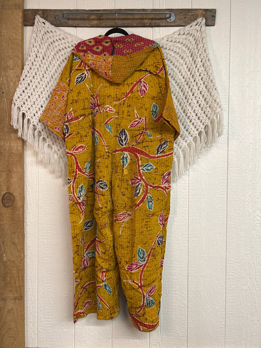 Kantha Zen Hoodie Jumpsuit 0925 225