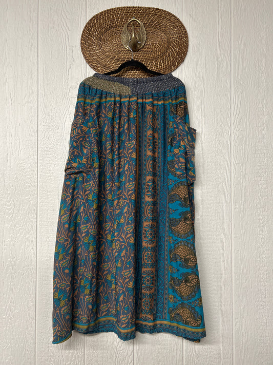 Rasgulla Sari Butterfly Cargo Skirt 0126 194