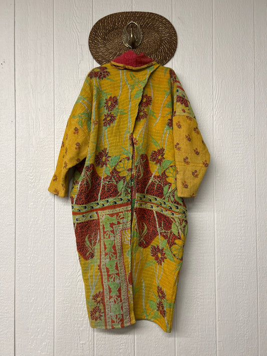 Fine Kantha Cowl Split Pullover 1225 081